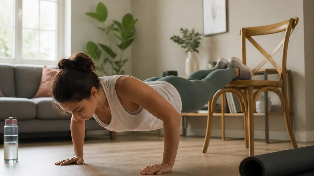 Allenamento a casa: programma semplice per restare costanti senza attrezzi