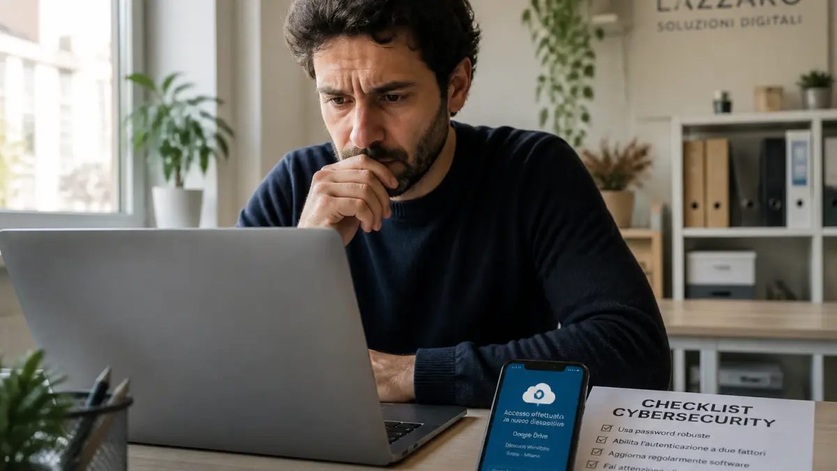 Sicurezza informatica: minacce più comuni e misure base per proteggere un'azienda