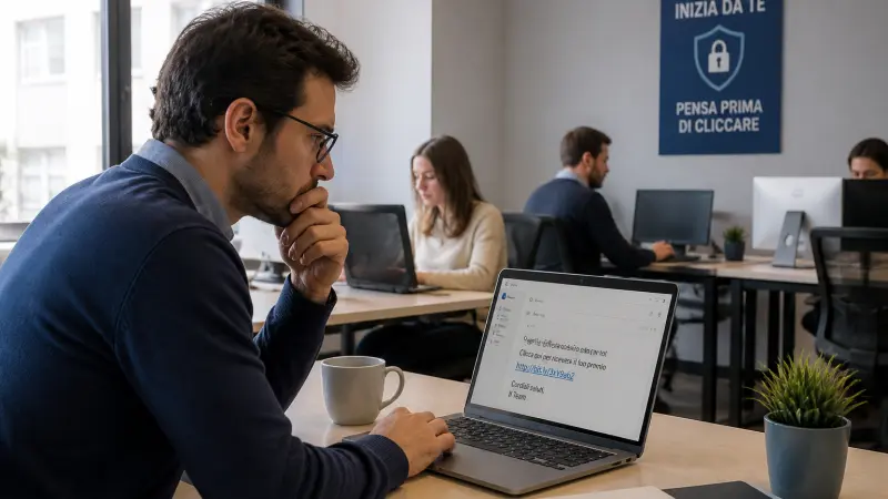 Sicurezza informatica: minacce più comuni e misure base per proteggere un'azienda